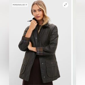 Barbour Olive Green Women's Jacket
